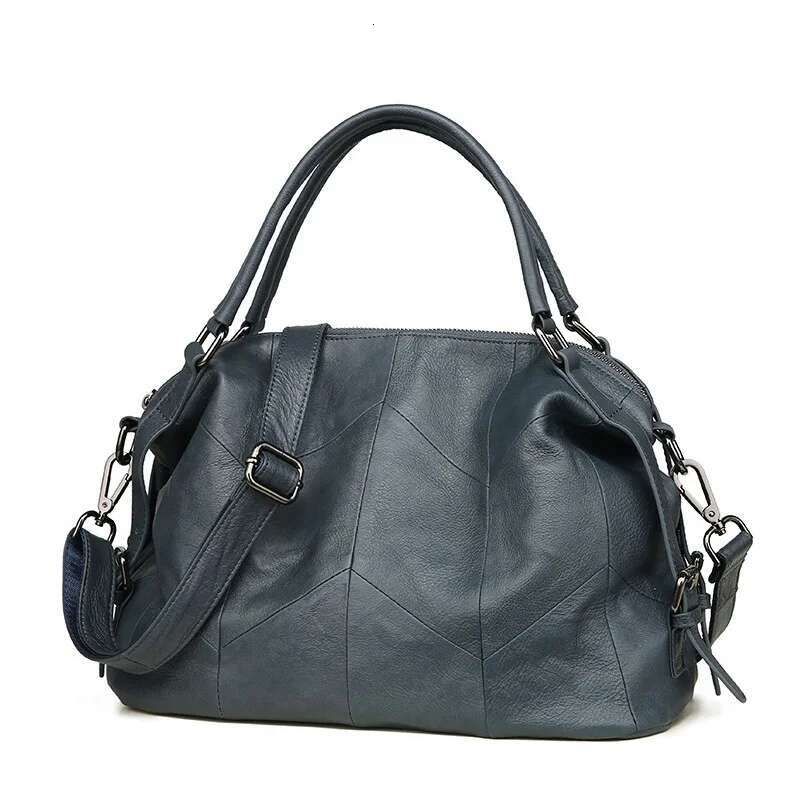 2021 Women Genuine Leather Handbag Elegant Tote Ladies Shoulder Crossbody Bags Large Capacity Designer Handbags and Purses