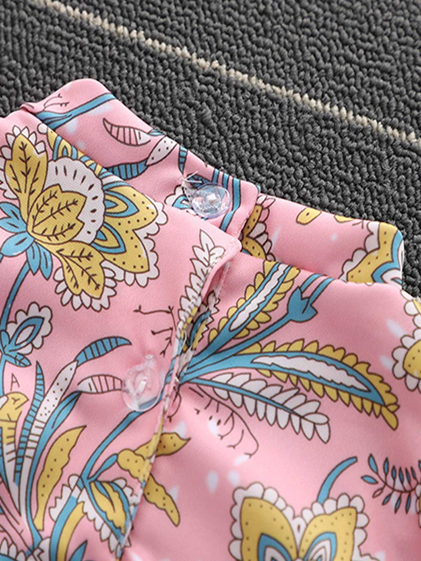 Baby Girl Two-piece Swimsuit Long Sleeve Quick-drying Children Swimwear Holiday Jacket Infant Girl Flower Swimming BikiniXJ250214