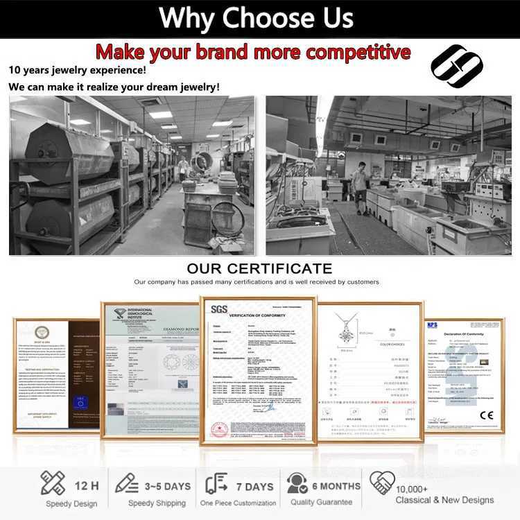 Double Row Cuban Link Chain 10mm 12mm with Custom Vvs Moissanite Big Hip Hop Mens Rapper Diamond Chain Pendant Necklace