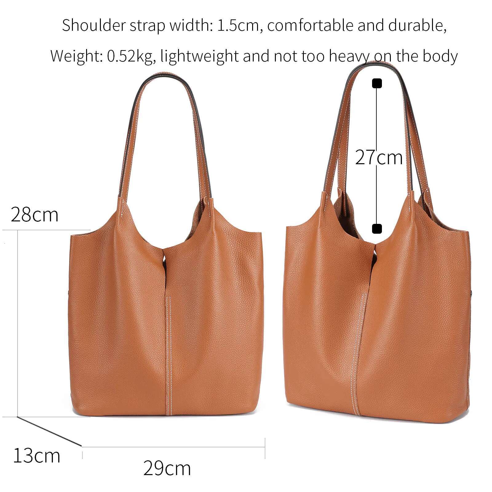 Women's Cowhide Bucket Ladies Bag Lady Casual Genuine Cow Leather Shoulder Bags ladies Tote Handbags for Female