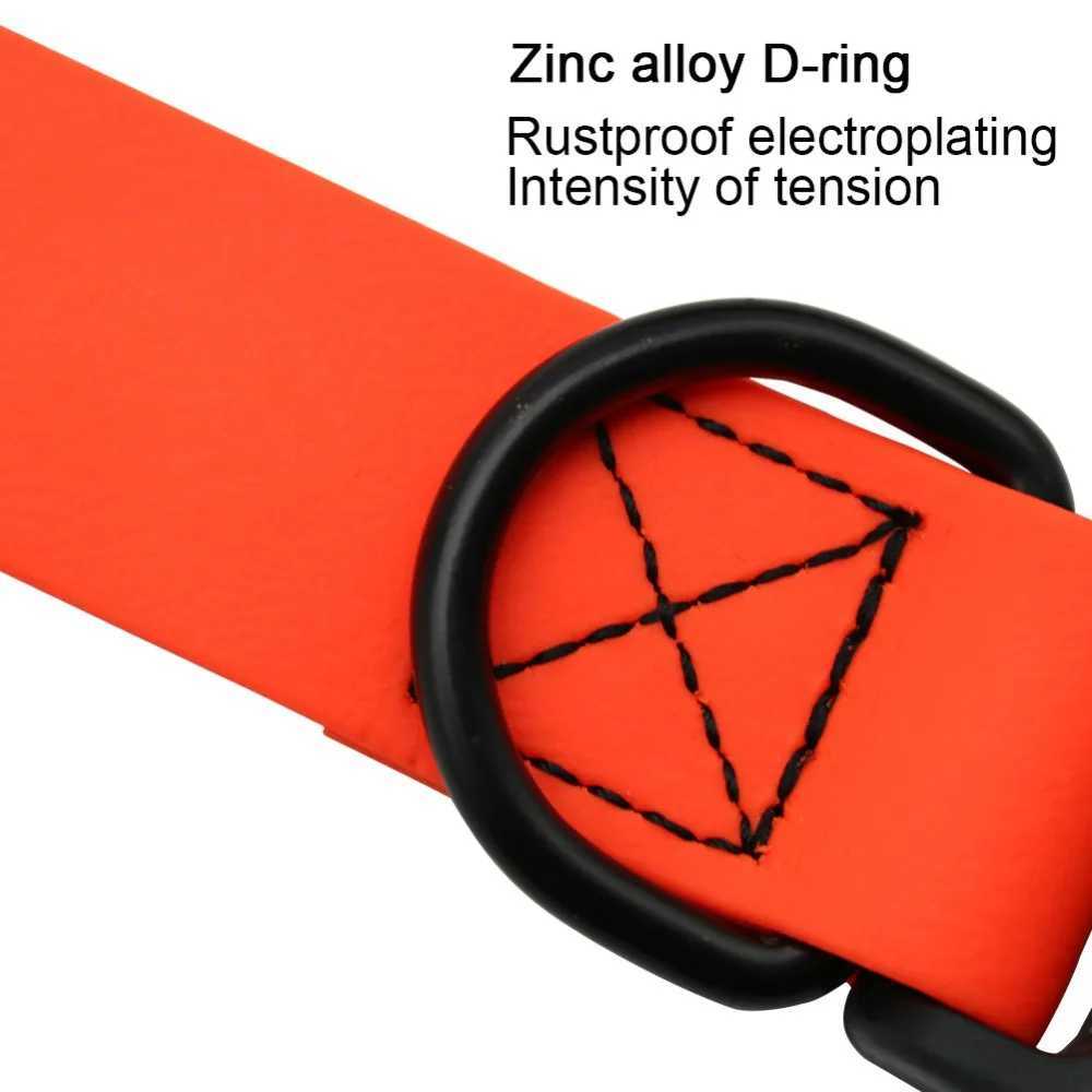 New High quality pet dog collar PVC waterproof Cat collar anti dirty easy to clean for Big small dogs puppy pet products 250205