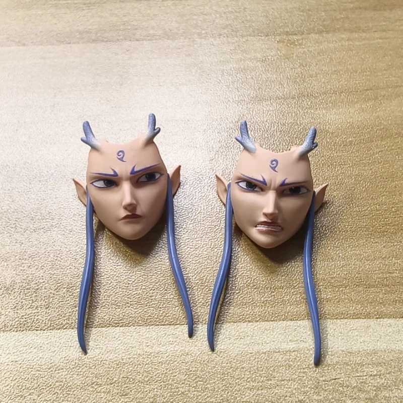 Nezha 2 Conquers The Dragon King Shf And Zha Ao Bing 2025 Movie Anime Figure Joints Mobility Desktop Collect Model Gifts Genuine X250214