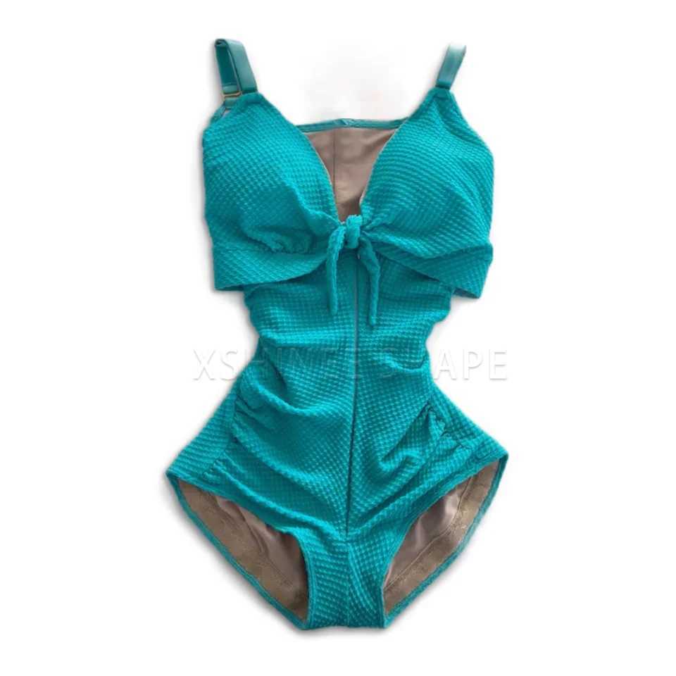 Body Hourglass Shaper Swimsuit Triangle Tummy Control Compression Shapewear Swimwear with Hook-eyes Butt Lifter UnderwearT250214