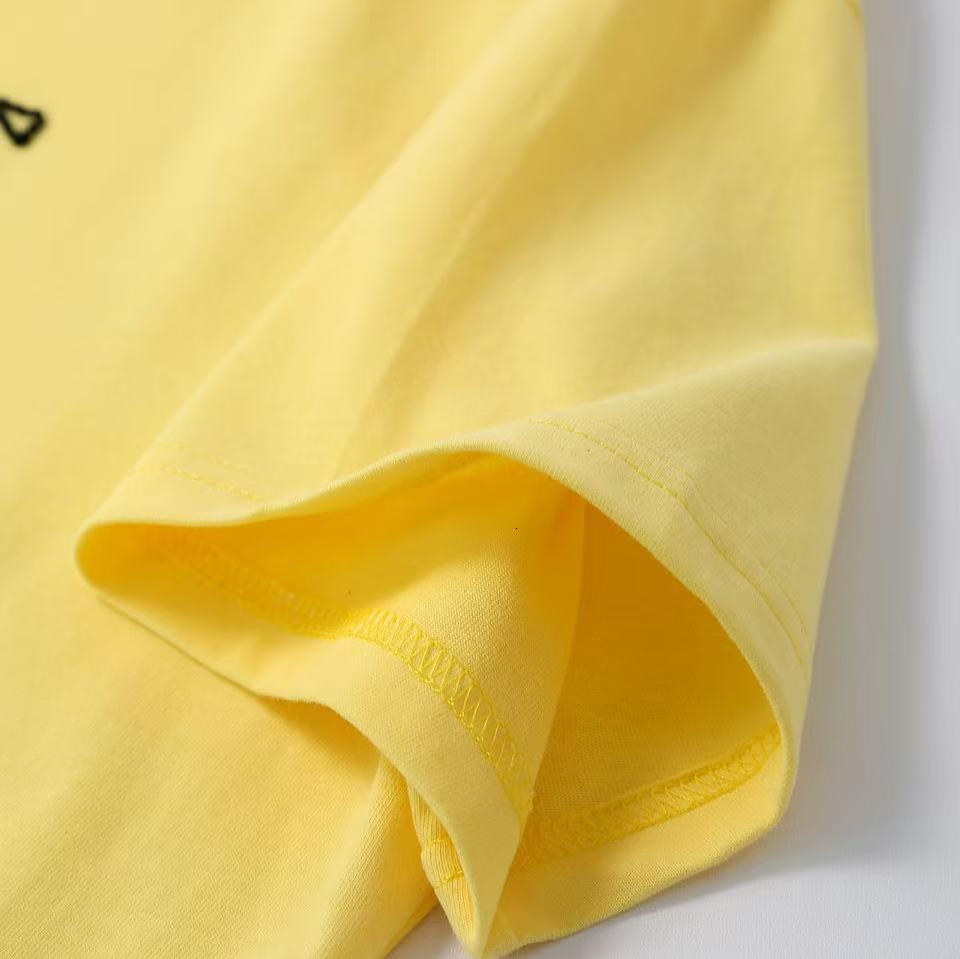 Designer Casual Trend Top Unisex Summer Round Neck Cotton Loose Lazy American T-shirt Simple Fashion Brand Short Sleeved