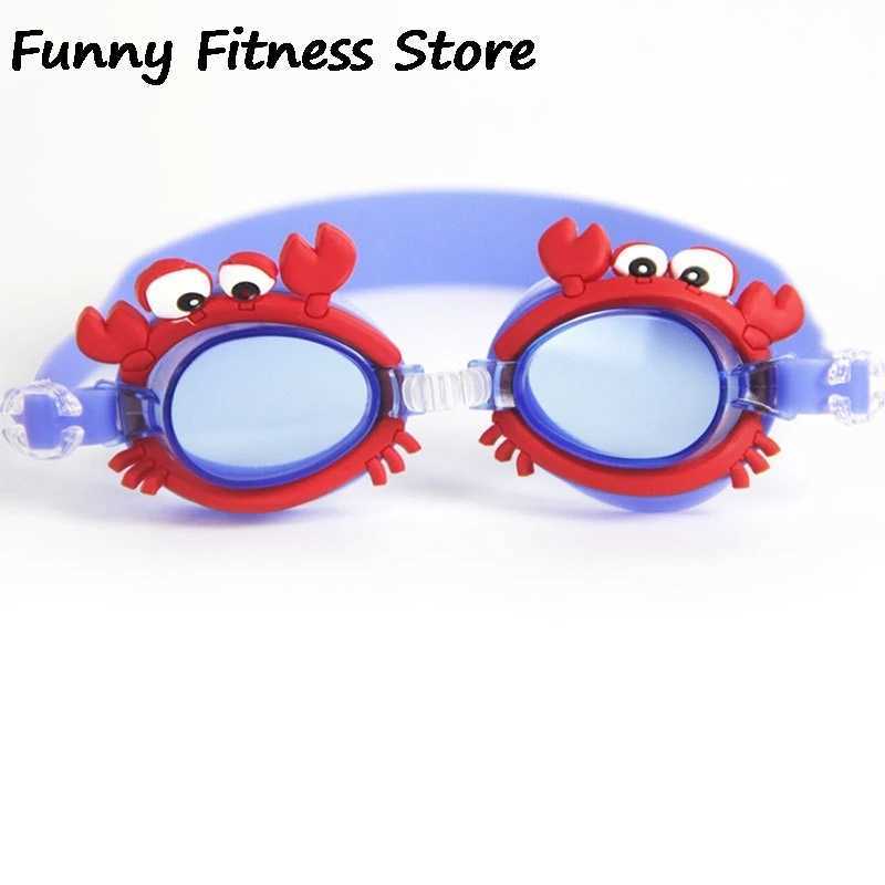 Children Lovely Swimming Glasses Waterproof Silicone Eyewear Professional Water Sports Goggles Boys Girls Eyeglasses Z250215