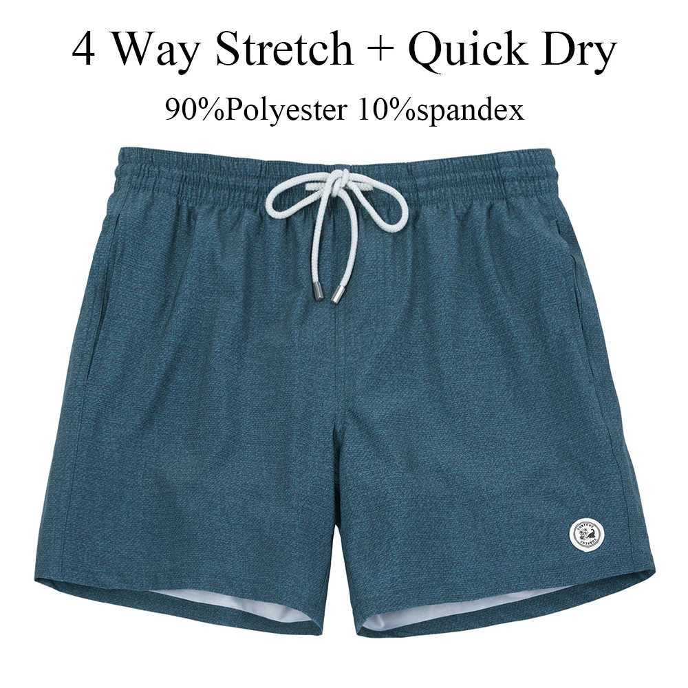 SURFCUZ Mens Swim Trunks Quick Dry Beach Board Shorts Swimwear Beachwear with Pockets and Mesh Lining Summer Mens Swim Shorts W250215