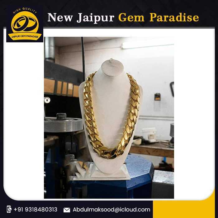 2kilo Handmade Miami Cuban Link Chain Heavy Solid 925 Sterling Silver 14k Gold Plated Curb Chain for Men and Women Hiphop Chain
