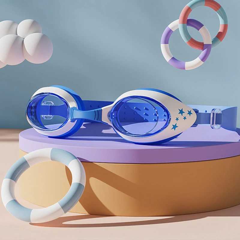 Swimming Goggles Boys Girls Silicone Eyewear Summer Swim Pool Sports Eyewear Children Diving Training Glasses Z250215