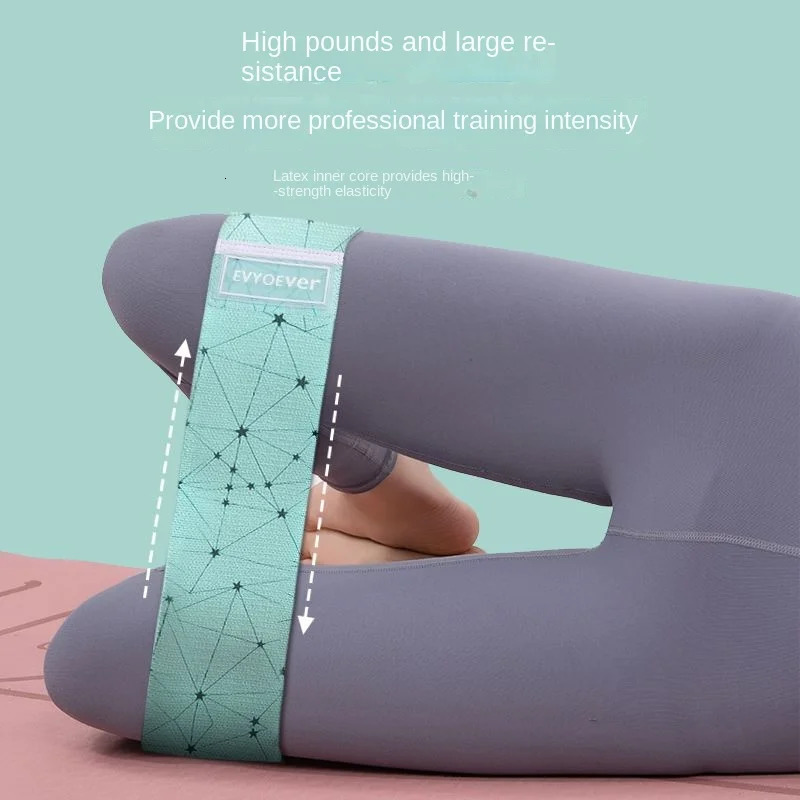 Hip Training Program Resistance Band Elastic Strength Round Female Fitness Male Exercise Stretch Ring Tension 250213