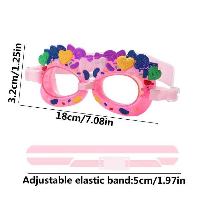 Swimming Goggles Anti-fog Waterproof Girl Pool Glasses With Earplug For KIDS Children Sports Diving Eyewear Z250215