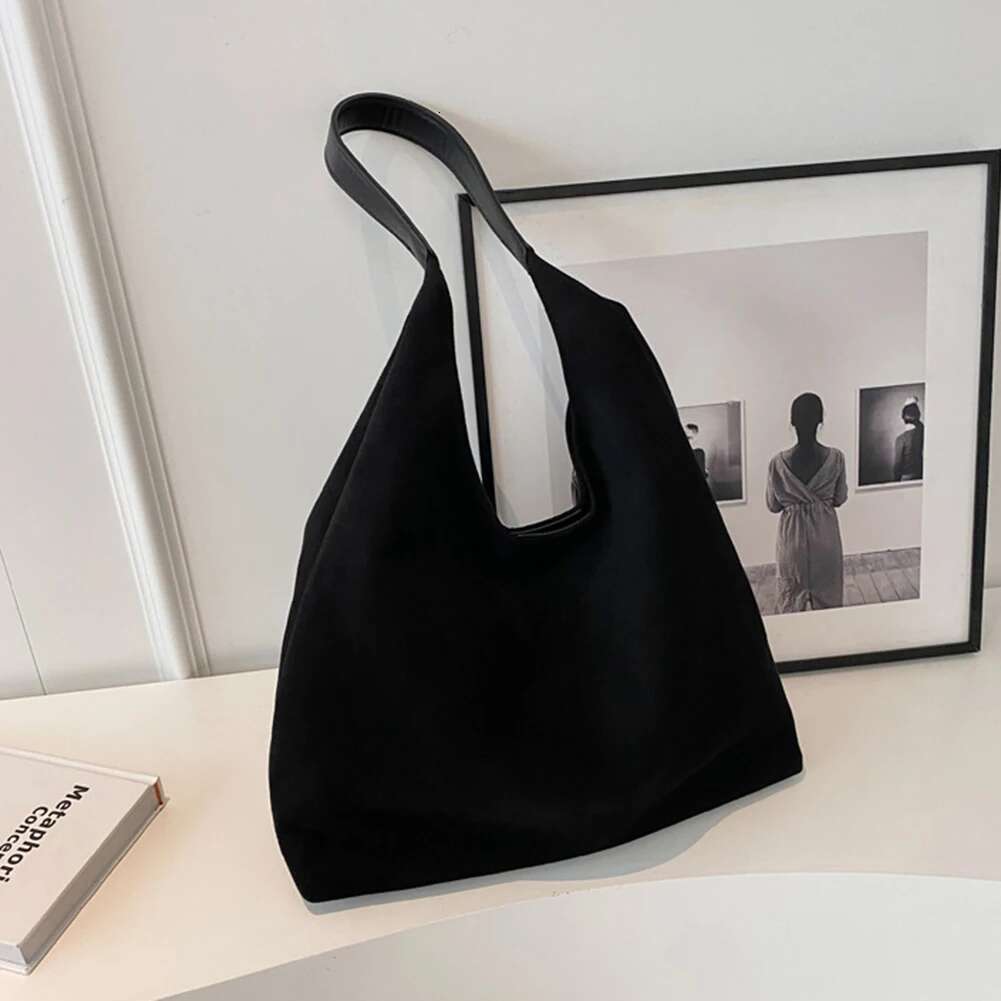 Slouchy Shoulder Women Fashion Anti-theft Tote Bag For Shopping