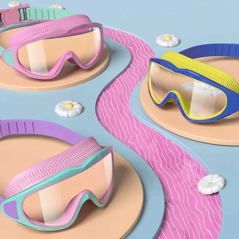 New Children Swimming Goggles Anti-Fog Professional Sports Water Goggles Swim Eyewear Waterproof Kids Swimming Glasses Wholesale Z250215