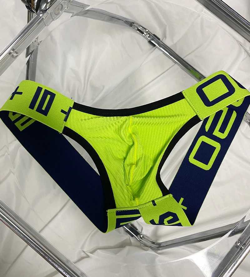 Mens Panties Jockstrap Men Underwear Gay Thong Man Briefs Bikini Underpants Slip Sexy Cotton Pouch Cuecas Thongs Homme G StringT250210