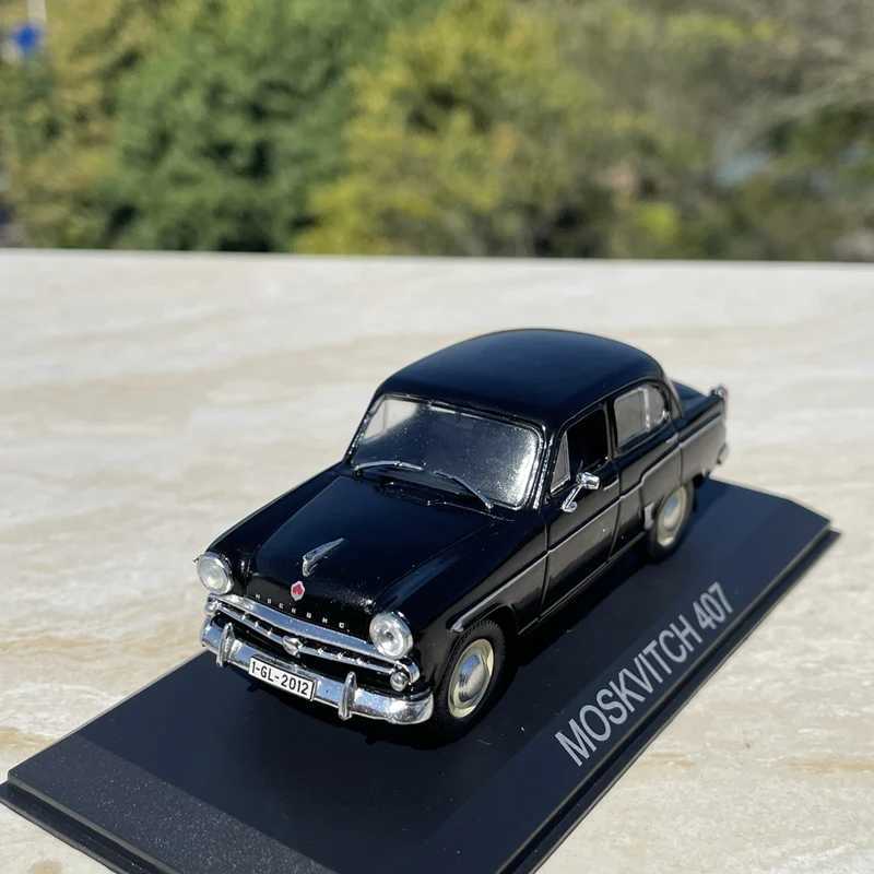 Top Quality 1/43 Moskvich 407 Alloy Classic Old Diecast Metal Retro Vintage Vehicles Car Model Simulation Collection Kids Toy Giftt250215
