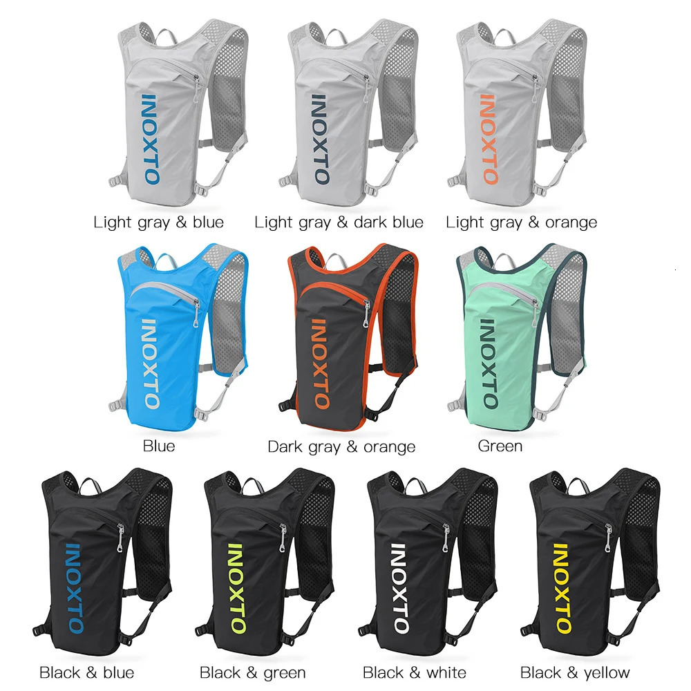 5L Cycling Hydration Backpack Outdoor Running Backpack Sports Vest Ultralight Riding Bag Women Men Breathable Jogging Backpack 250214