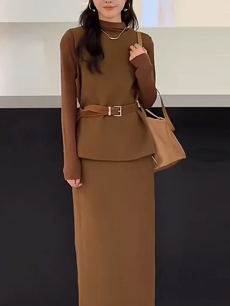 Trendy Womens Double Genuine Leather Belt Elegant Cowhide Suede with Stylish Square Alloy Buckle Ideal for Dresses and Jeans 250214