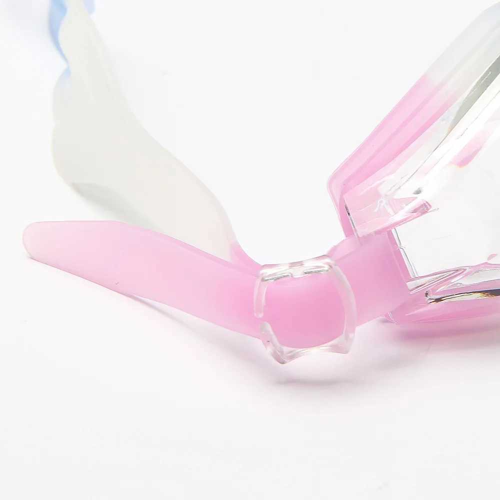 Adult Children Anti-fog Hd Swimming Goggles Candy Color Swim Goggles Manufacturers Silicone Kids Goggles Wholesale Z250215