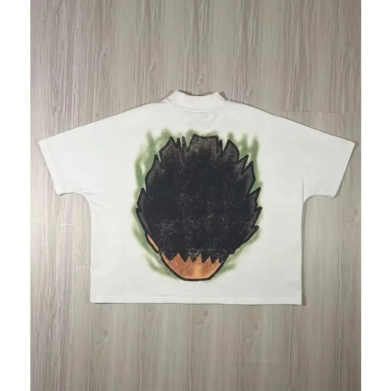 Streetwear Harajuku Retro Oversized Cartoon Graphic Print T Shirts Mens and Womens Hip Hop Fashion Casual Short Sleeve Tops 250210