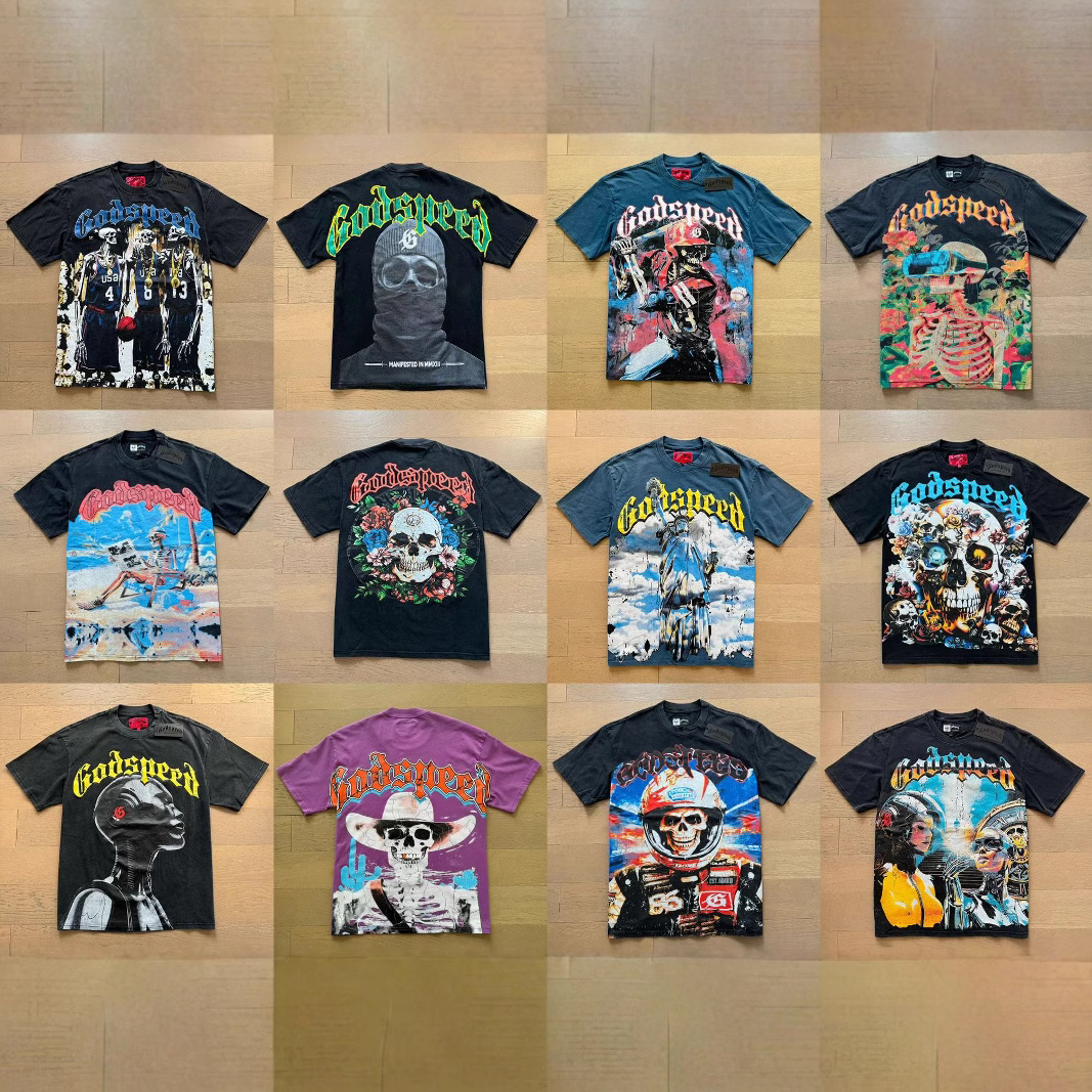 Designer mens t shirt shirt short sleeve beach hipster fabric stree printing men women street Hip Hop washed black tee size s-xl
