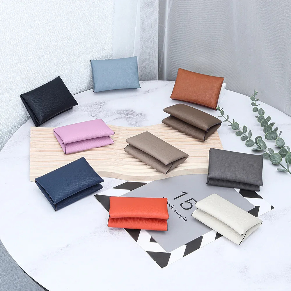 Mini Coin Purse Genuine Leather Small Coin Wallet Genuine Leather Hasp Coin Purse Pouch Change Holder Card Holder for Men Women 250207