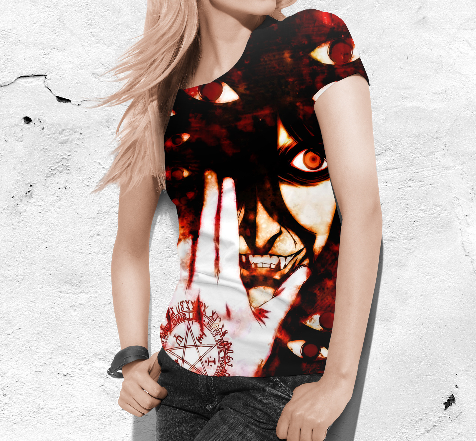 Designer Large Summer Sexy Short Sleeve 3D Printed Loose and Elegant Women T-shirt New Style