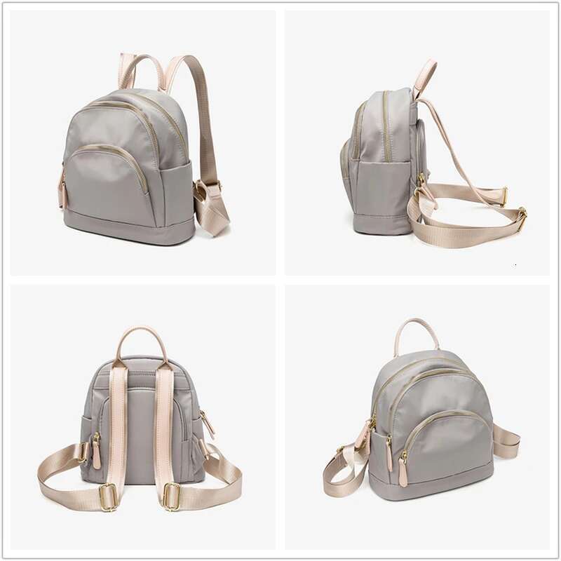 Small Travel Bag Woman Mini Cute Bags Oxford Fabric Backpacks For Girls Original Design Casual Canvas Bagbacks 2024 New Fashion