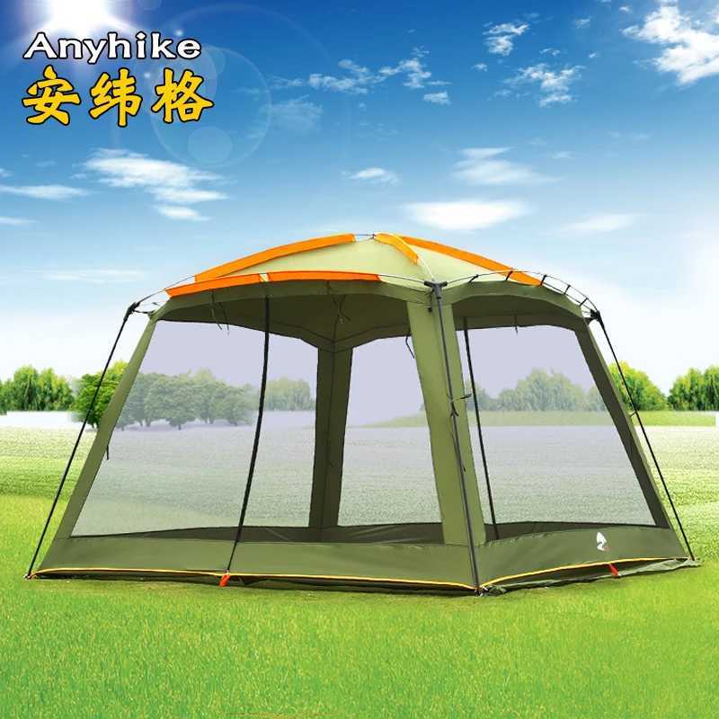 Multiplayer Camping Tent 4 Corners Garden Arbor Leisure Party Awning Barbecue Sun Shelter Large Gazebo Good Quality X250215