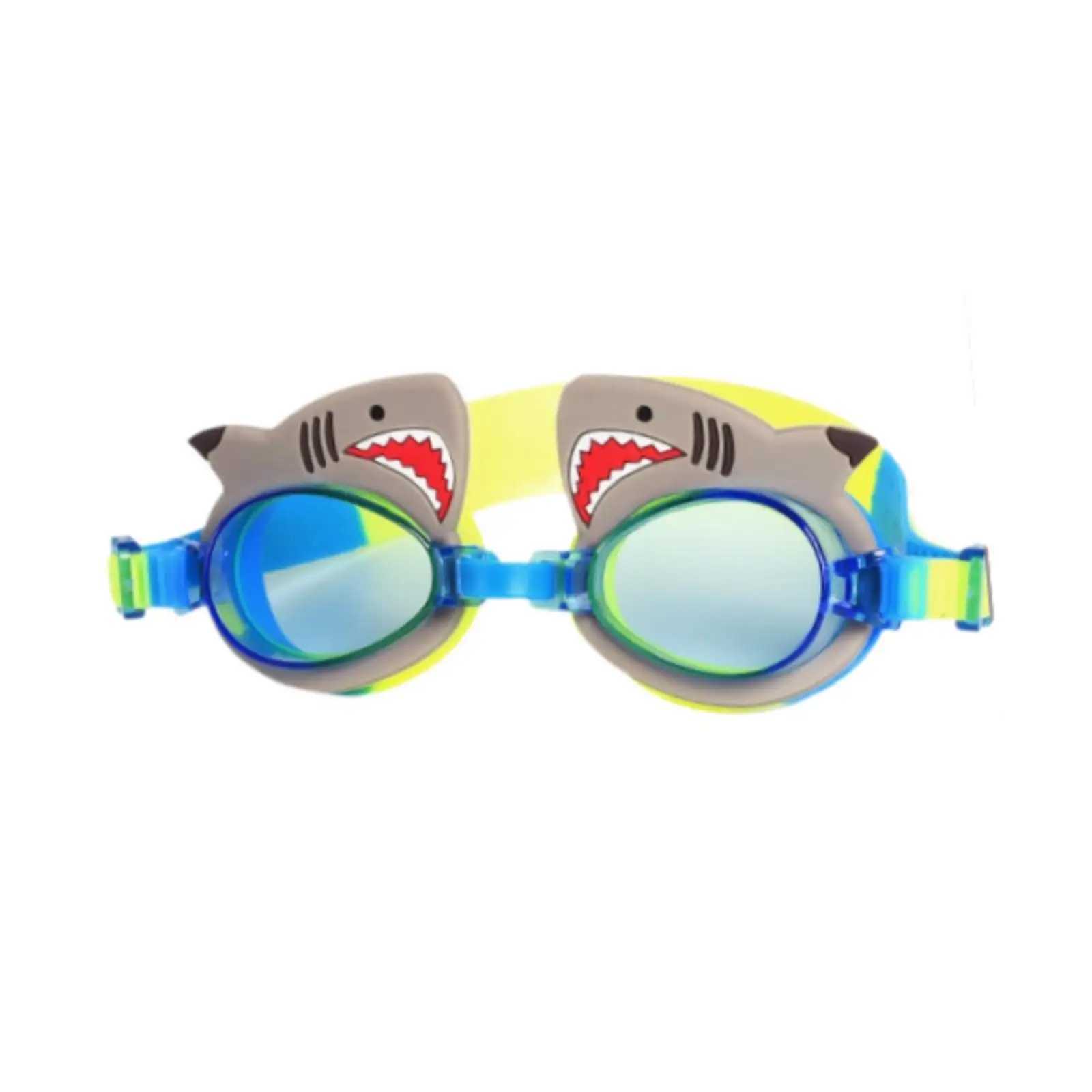 Kids Swim Goggles Shark Shaped Anti Fog Goggles for Water Sports Youths Z250215