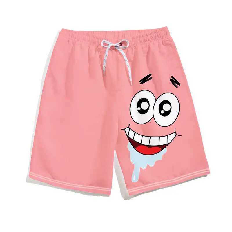 SquarePants Vacation Beach Pants Summer Couple SLeep Pants Quick drying Sports Pants Mens and Womens Casual Pants W250215