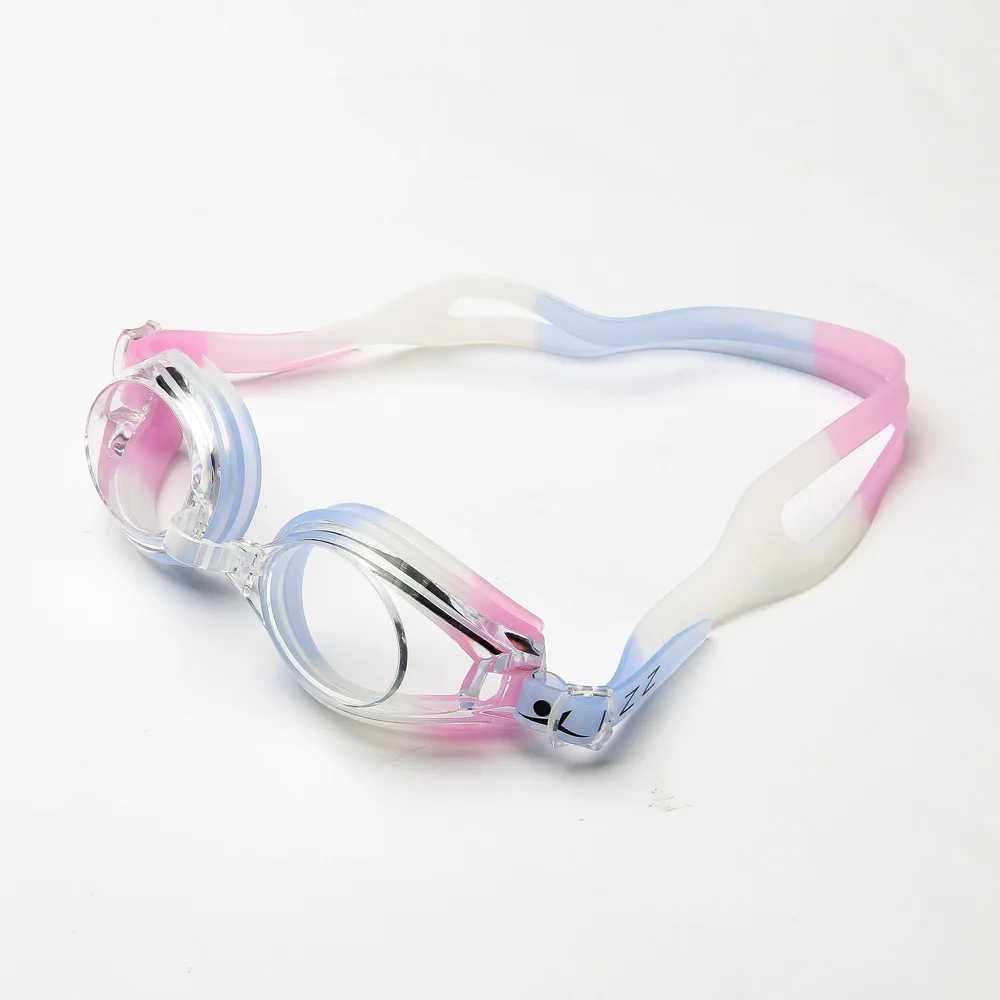Adult Children Anti-fog Hd Swimming Goggles Candy Color Swim Goggles Manufacturers Silicone Kids Goggles Wholesale Z250215