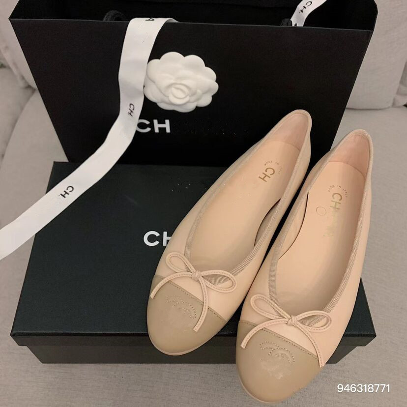 channelled sandals Slingbacks Sandals Ballet Flats Genuine Leather Open on Formal Chunky Ballerina shoe loafer designer woman pumps sheepskin Dress Shoe a92