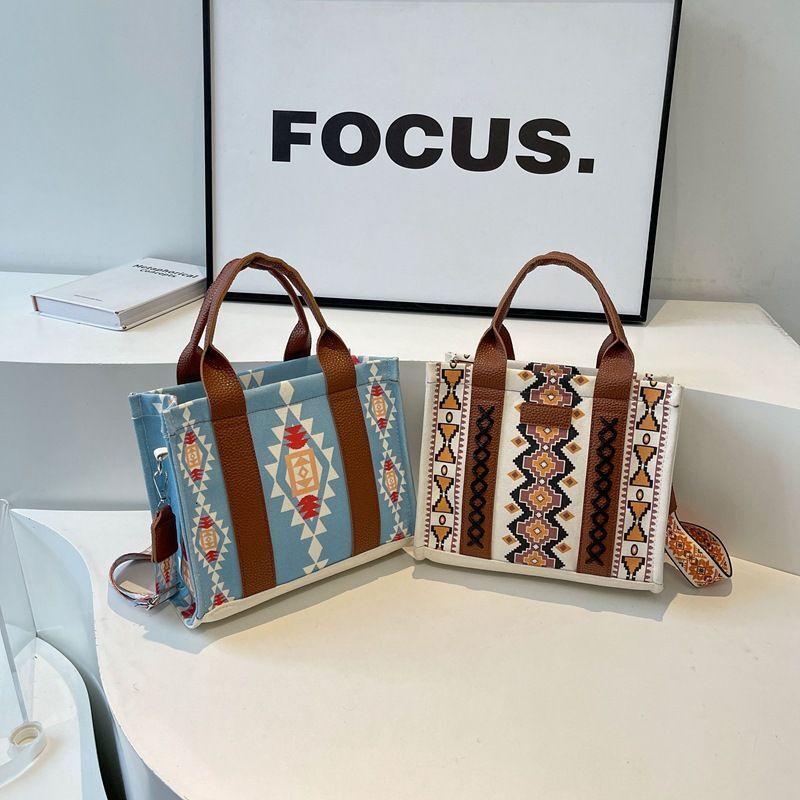 Women's Tote Shoulder Bag Bohemian Aztec Handbag