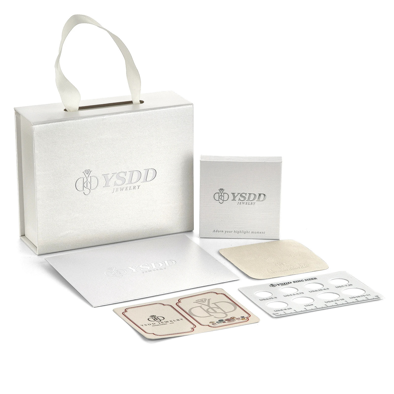 Wxw87 YSDD 925 sterling silver black zircon ring fashion niche black diamond closed row womens jewelry ring 250214