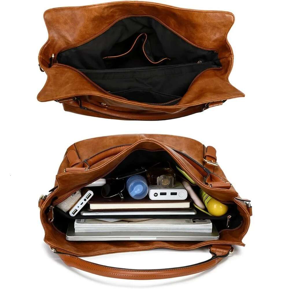 Women Tote Bag Large Capacity Handbag Mini Purse Set PU Leather Fashion Hobo Bags with Adjustable Shoulder Strap