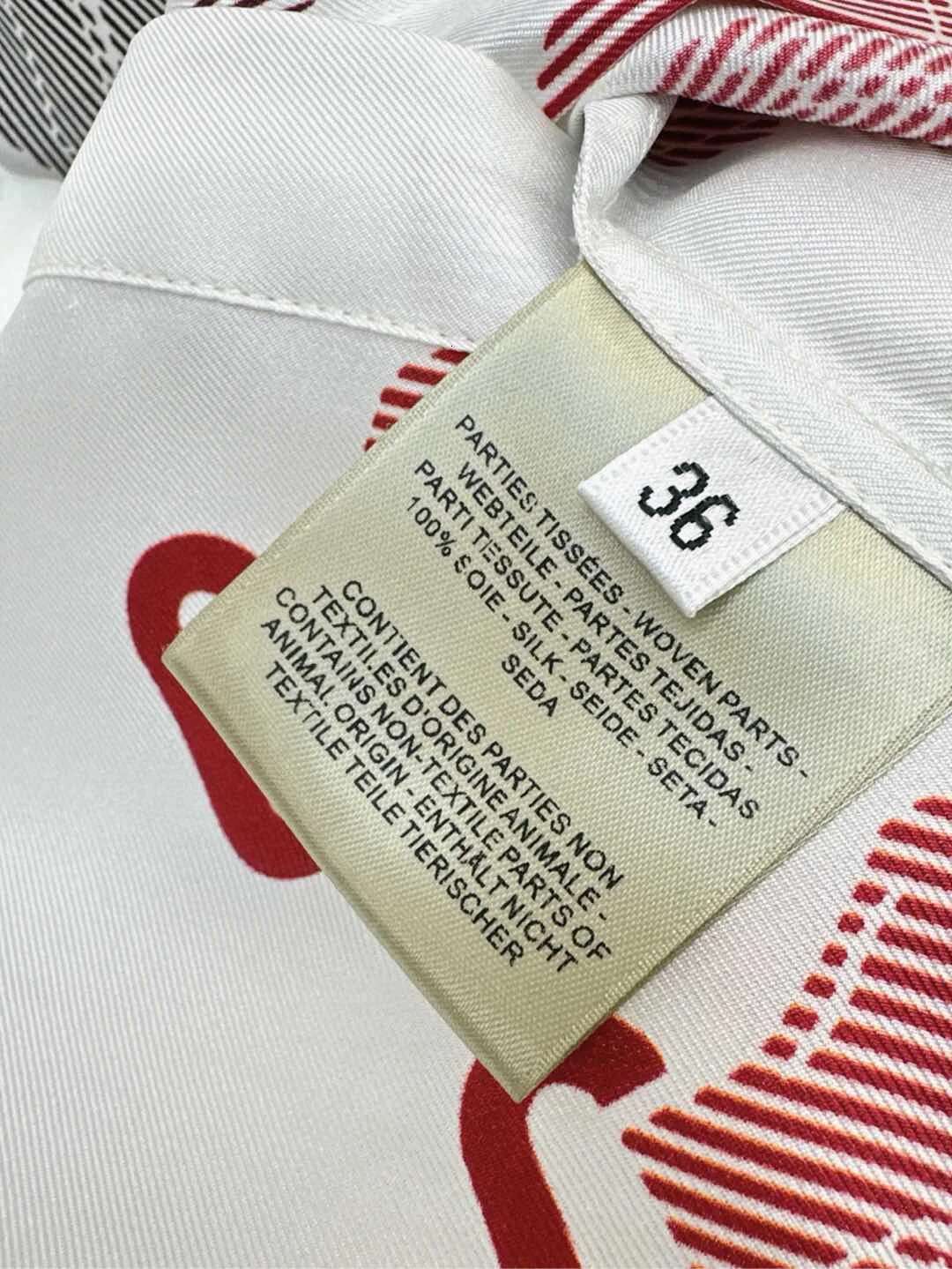 2024 Winter New 100% Silk New Arrival Long Sleeve Print Blouse Shirt Clothing For Women