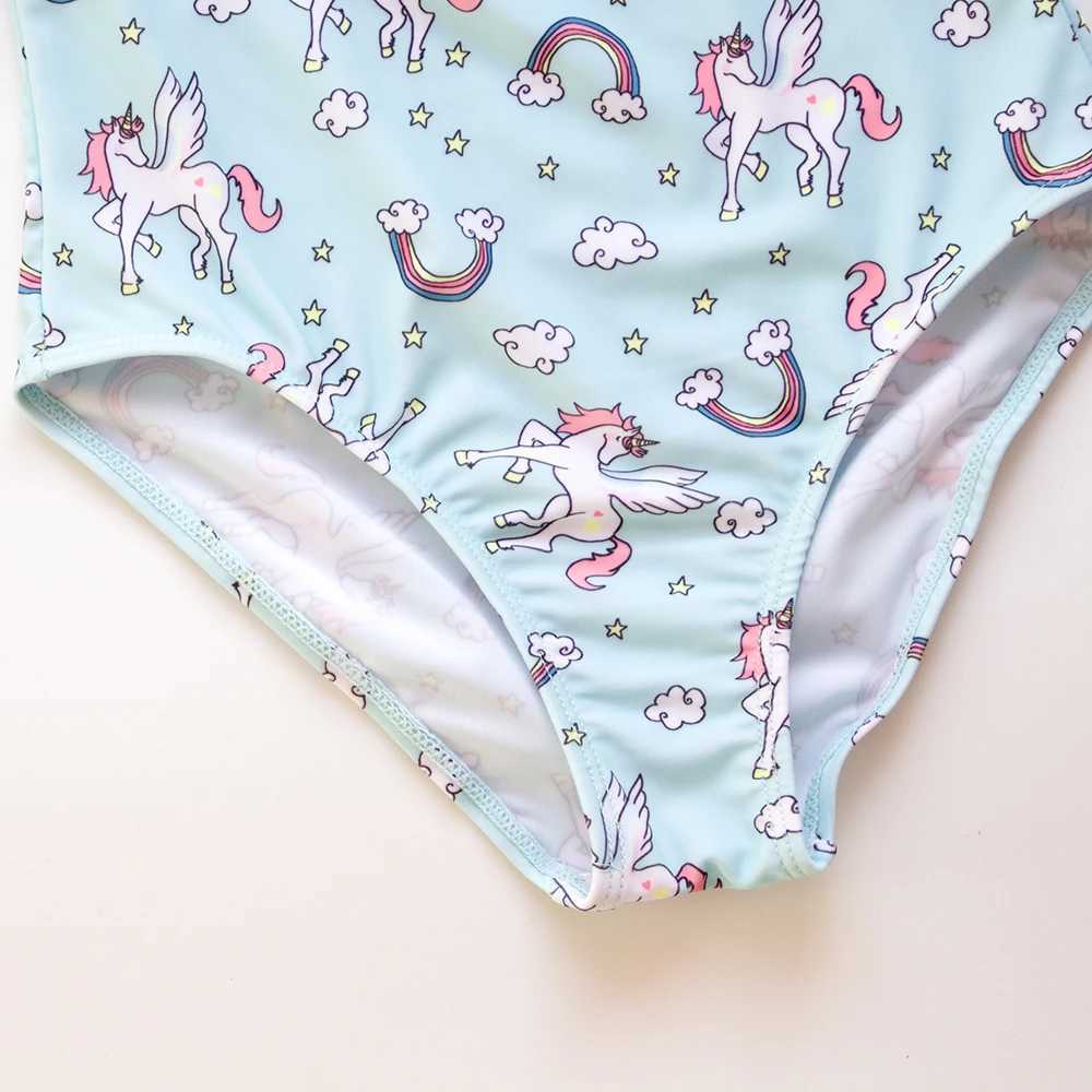 2024 Girls Ruffle Bikini Swimsuit Gradient Leopard Floral Animal Kids Swimwear Children Bikini Rainbo 283 Girls Bathing SuitXJ250214