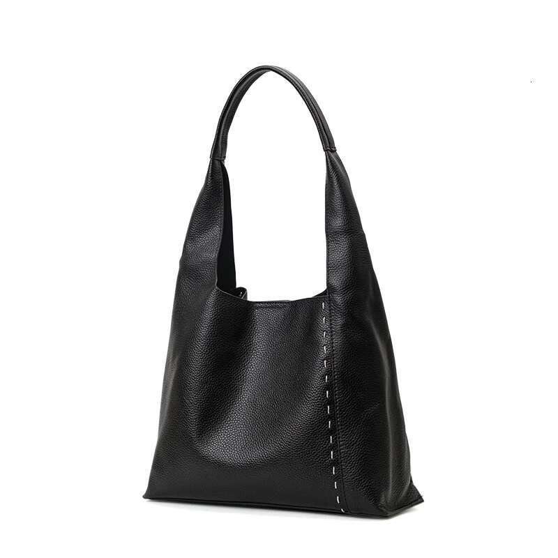 Aidrani Genuine leather original women's shoulder bag, large capacity handbag, 100% soft cowhide bag