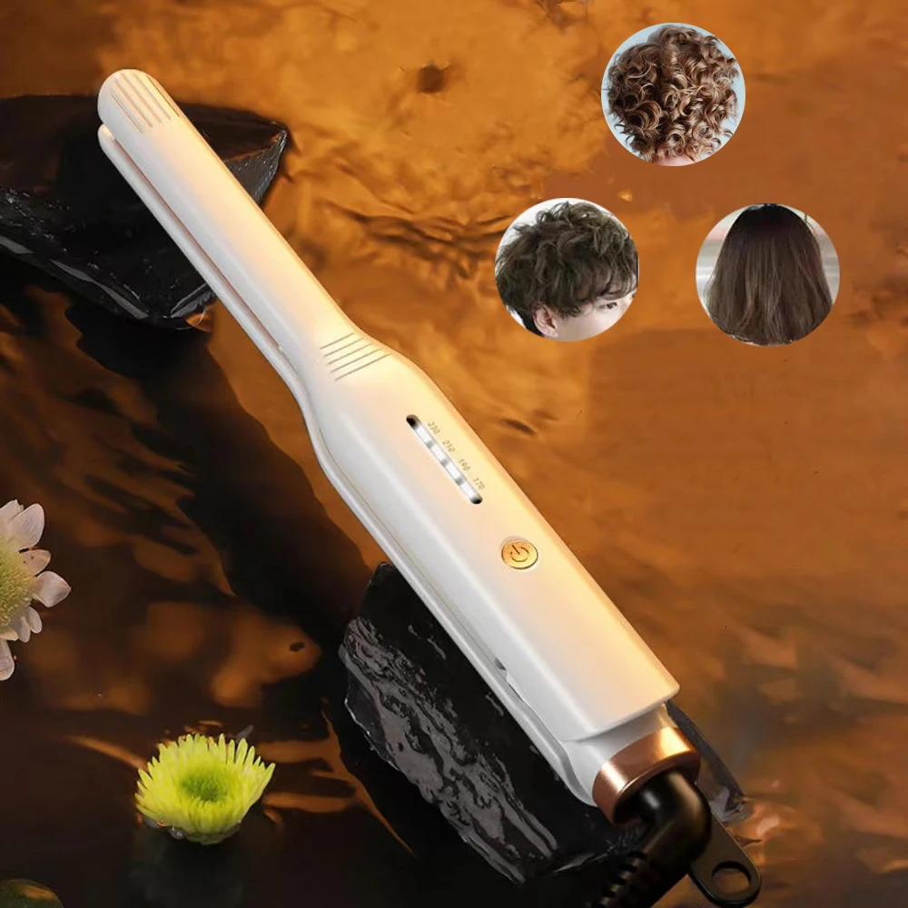 Flat Iron Mini Hair Straightener Hair Curler Fast Heating Beard Straightening Iron Small Flat Iron For Short Hair Straightener 250214