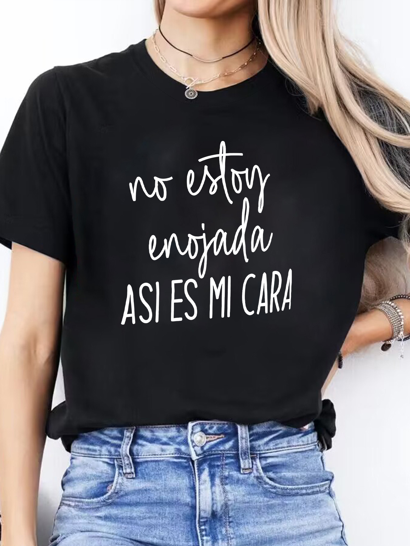 Designer's Fashionable And Versatile Letter Printed Spring/summer Casual Round Neck Short Sleeved Sports T-shirt For Women's Top