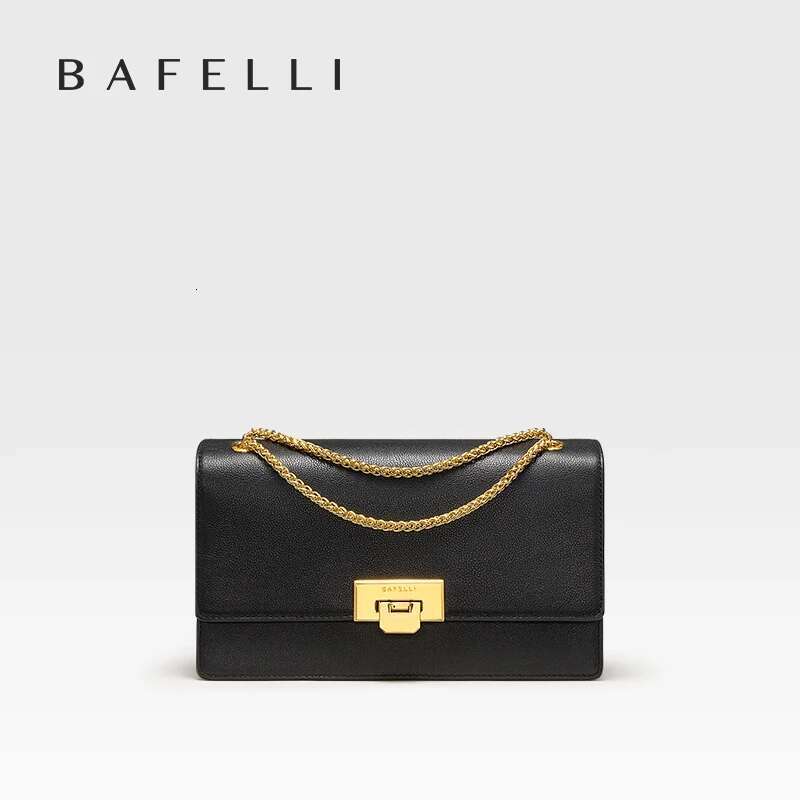 BAFELLI HANDBAG Women's 2023 NEW FASHION SHOULDER All-Matching MINIMALIST CHAIN BAG PURSE CASUAL VERSATILE STYLISH BRAND