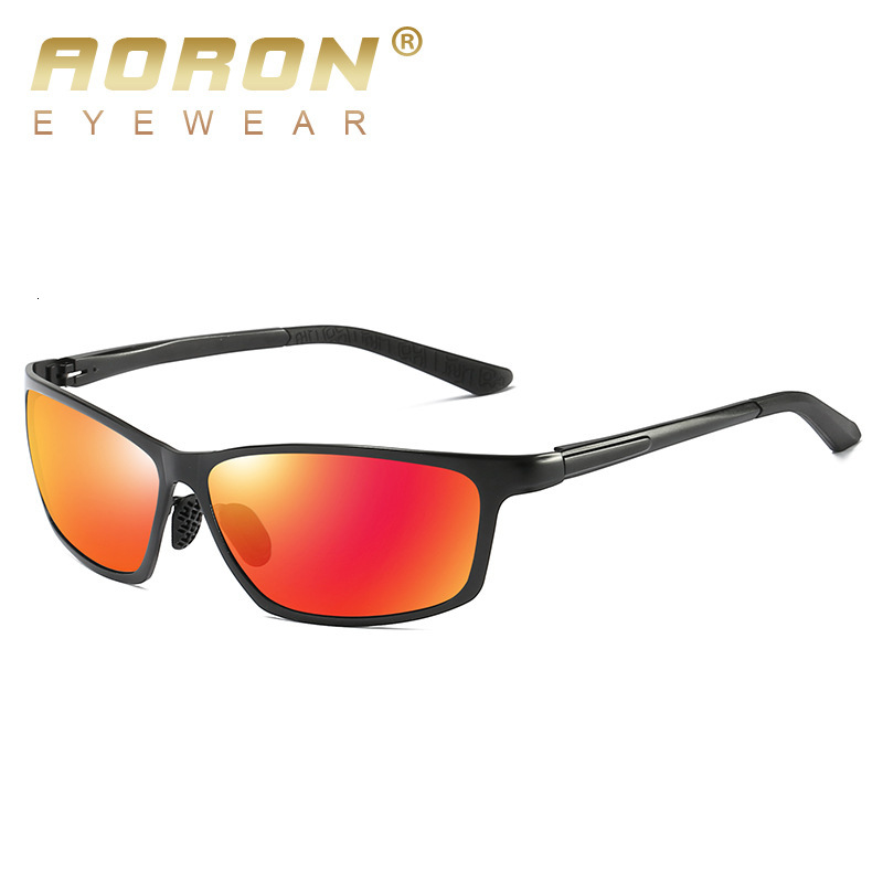 New designer sunglasses for women Aluminum Magnesium Polarized fashion Men's Outdoor Cycling Night Vision Glasses
