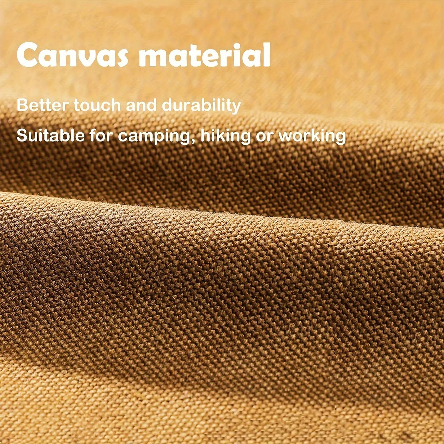 Camping Accessory Storage Bag Double Layer Thickened Cylinder Tent Stake Outdoor Peg Ropes Organiser Portable Gear 250118