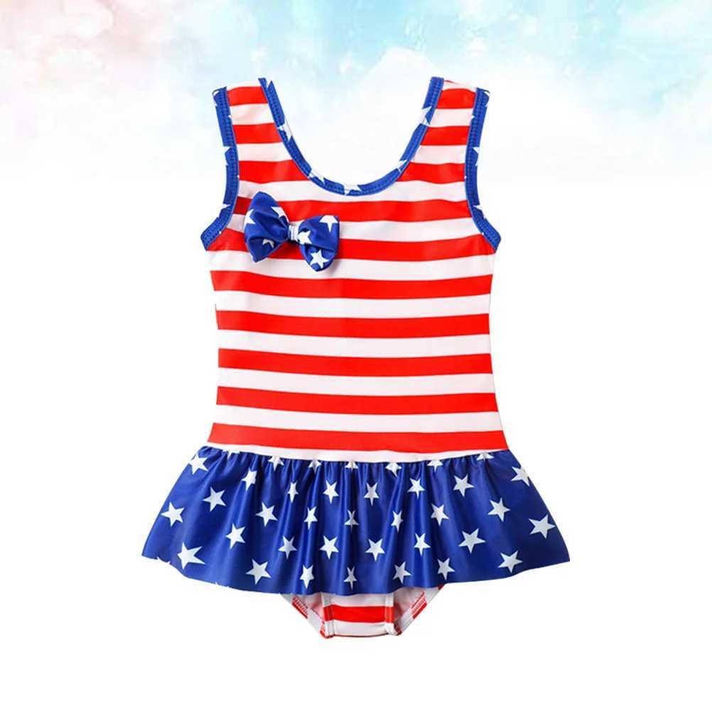 One-piece Girl Swimsuit Beachwear Swimming Costume Toddler Bathing ChildXJ250214