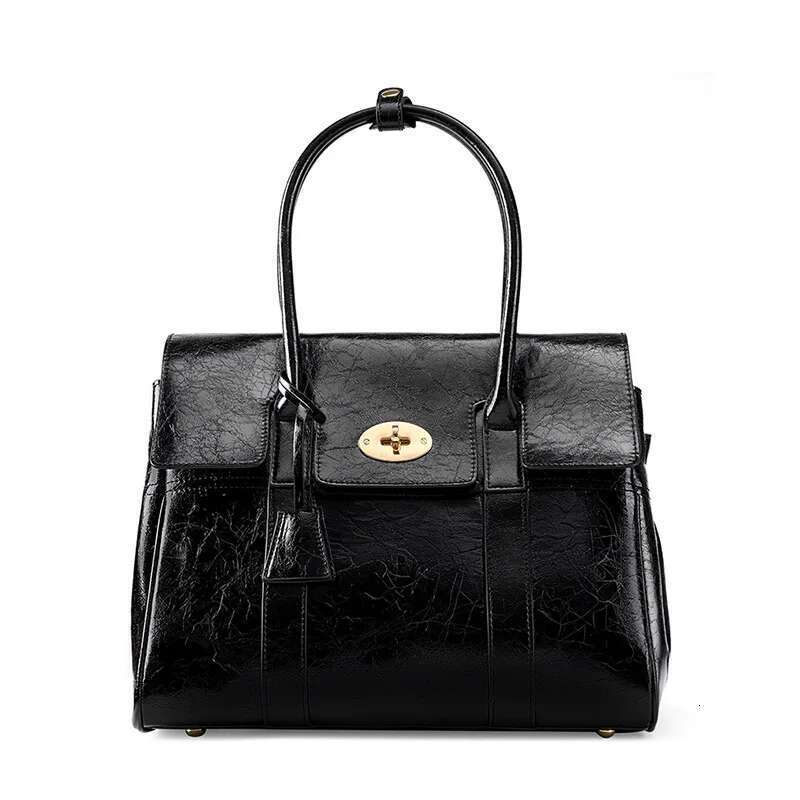New Design Handbag Soft Genuine Leather Women Top-Handle Large Capacity High Quality Shoulder Bag For Female