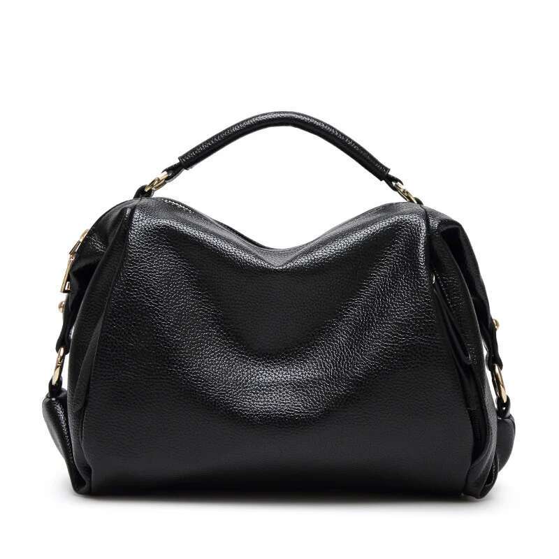 Brand Designer Genuine Leather Handbag Fashion Messenger Casual Shoulder Crossbody Bags For Women Large Capacity Tote Bag