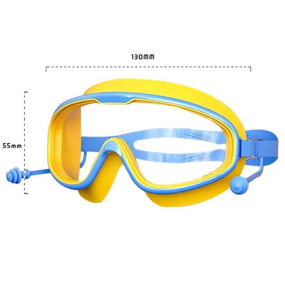 Swim Goggles for Kids Toddler 3-15 Anti Fog No Leak Clear Wide Vision Swim Glasses Boys Girls Pool Beach Swimming Accessories Z250215