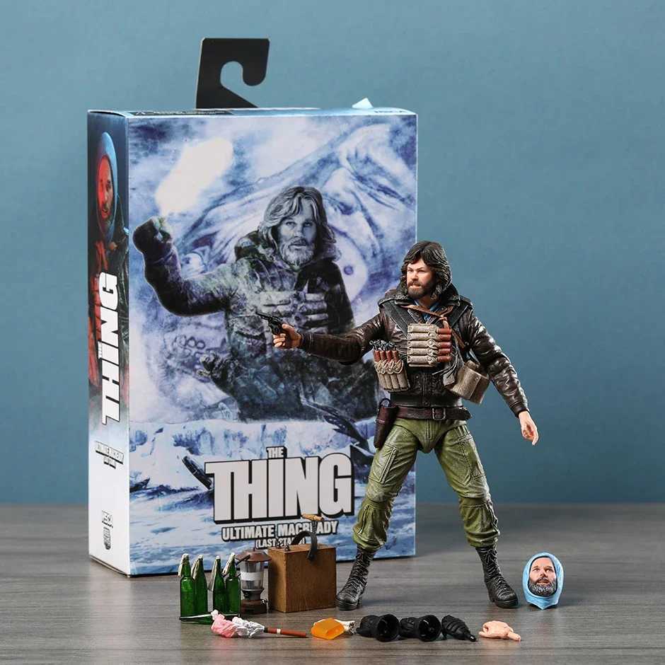 The Thing Ultimate MacReady v.3 (Last Stand) NECA Action Figure PVC Figurine Model Kit Desk Decocation Doll Toy Gift W250214