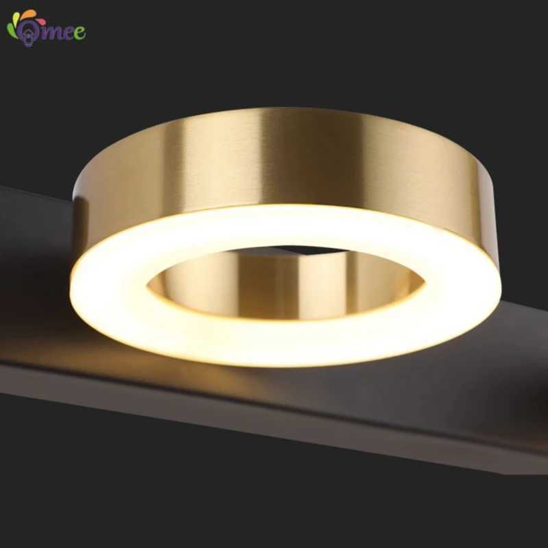 Nordic LED Wall Lamps Indoor Lighting for Mirror Front Lights Bathroom Mirror Cabinets AC220v Dressing Tables Vinaty Wall Lamp Z250214