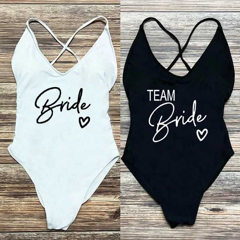 Sexy apron swimsuit girl group bride loves one-piece swimsuit team swimsuit singles party swimsuit summer beachwearW250214