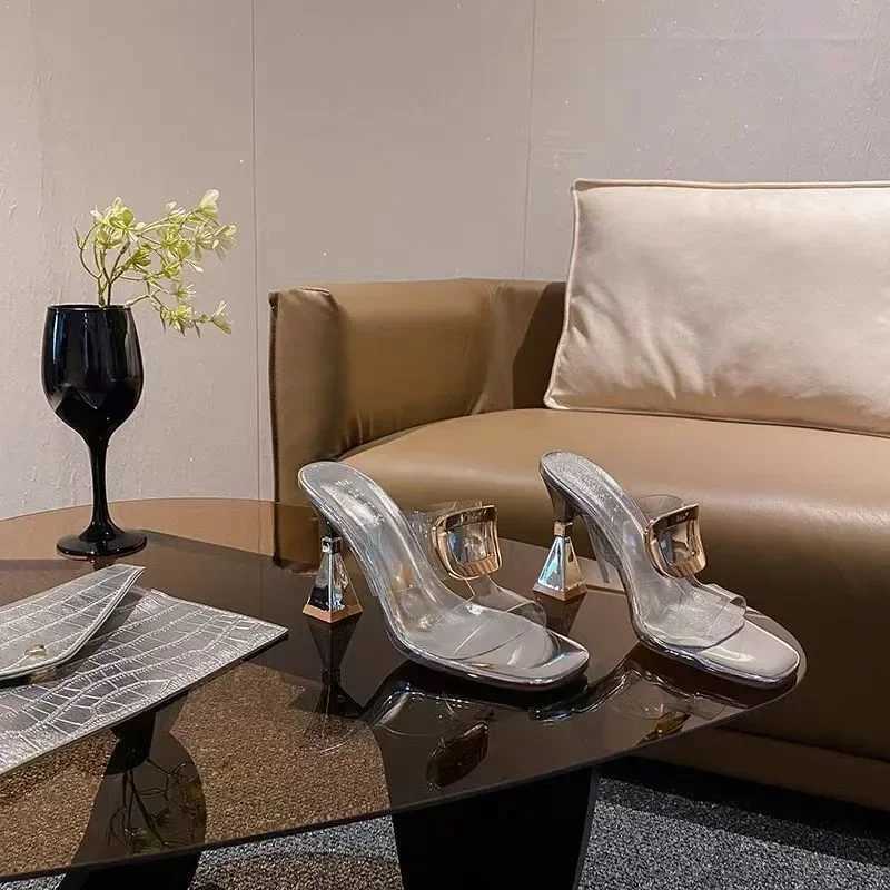 High H Wan Summer Cfortable Platform 2024 Dress Shoes Elegant Cofort Gold Jewelry Sandals Y250215